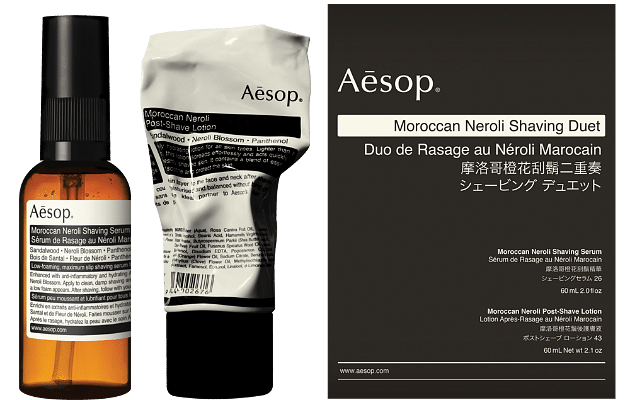 Aesop Moroccan Neroli Shaving Duet 10 best grooming gift ideas for father’s day husbands cologne .png